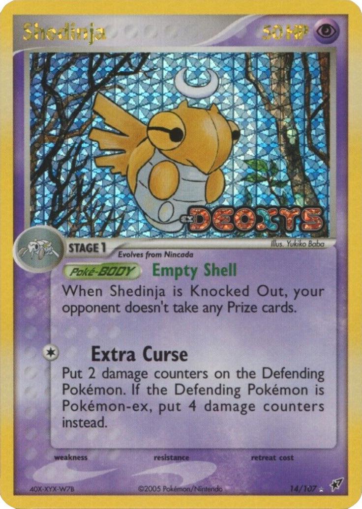 Shedinja (14/107) (Stamped) [EX: Deoxys] - POKÉ JEUX