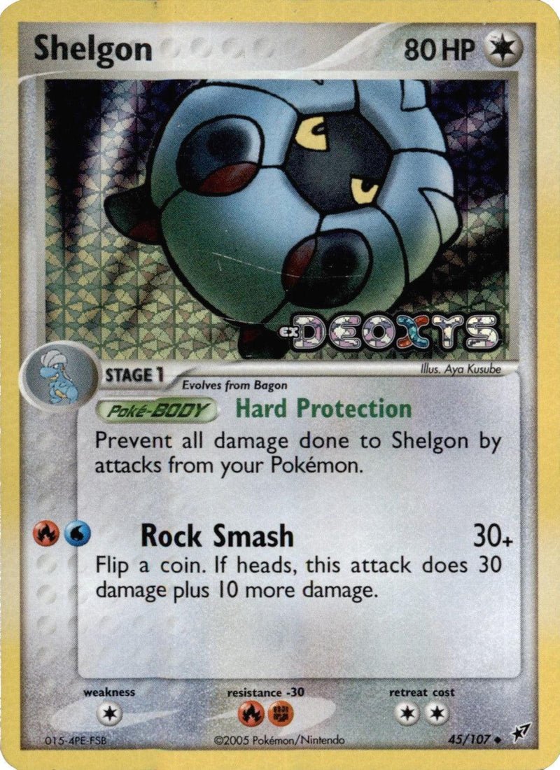 Shelgon (45/107) (Stamped) [EX: Deoxys] - POKÉ JEUX