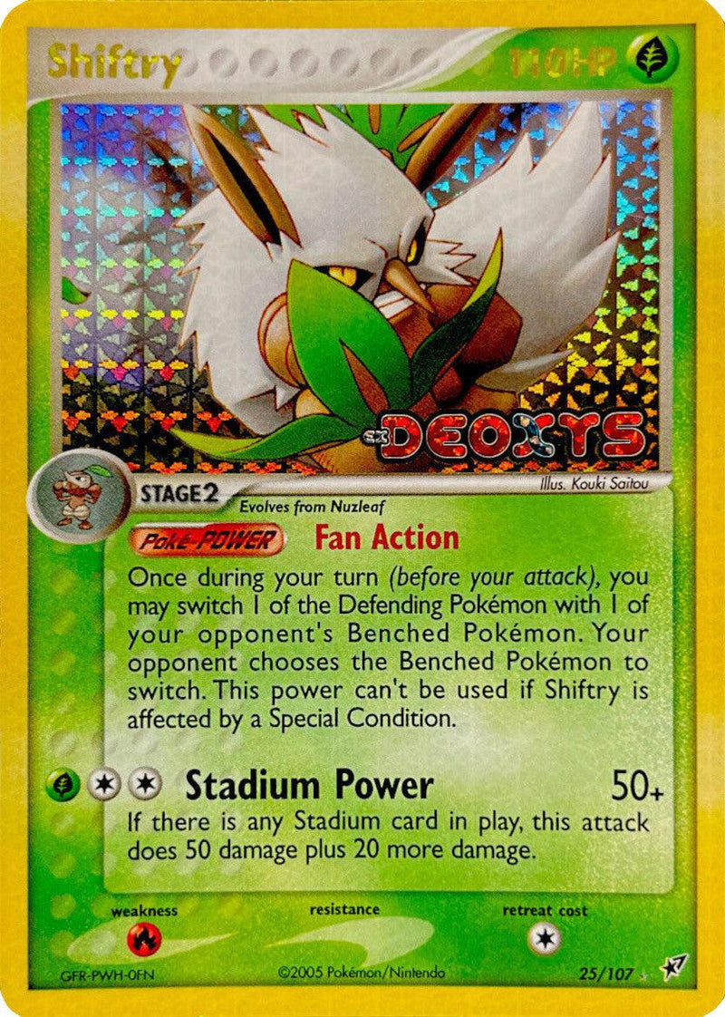 Shiftry (25/107) (Stamped) [EX: Deoxys] - POKÉ JEUX