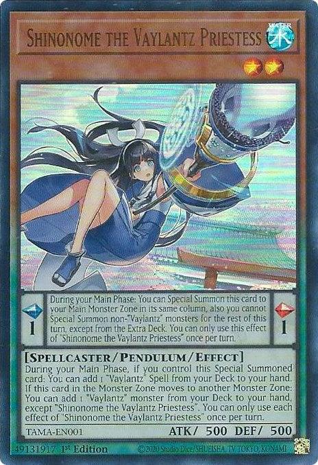 Shinonome the Vaylantz Priestess [TAMA-EN001] Ultra Rare - POKÉ JEUX