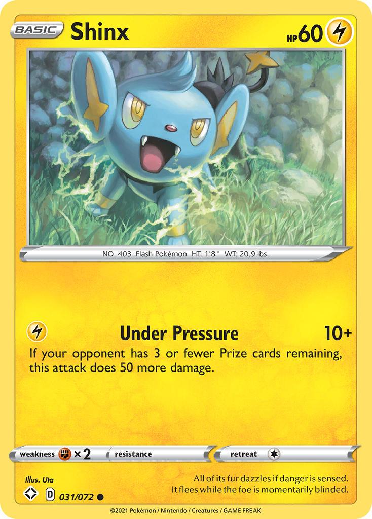 Shinx (031/072) [Sword & Shield: Shining Fates] - POKÉ JEUX