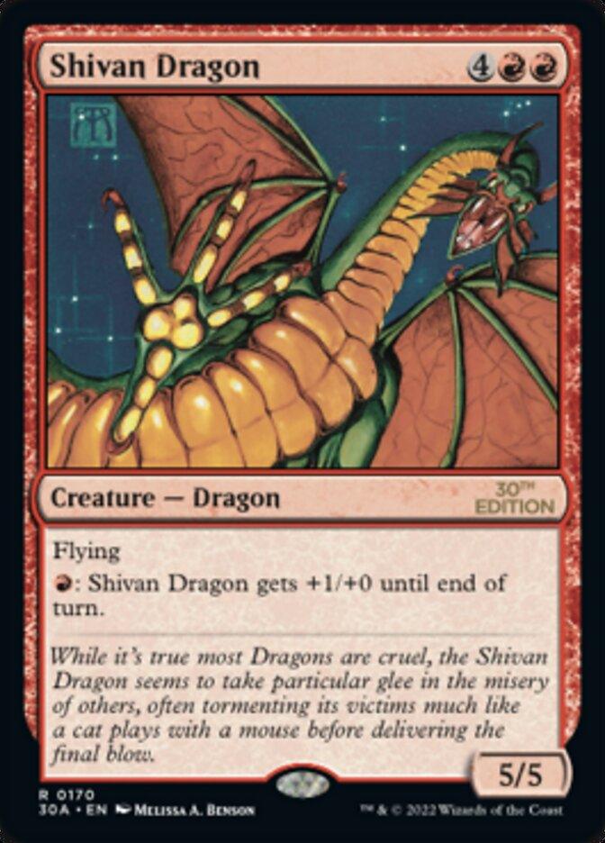 Shivan Dragon [30th Anniversary Edition] - POKÉ JEUX