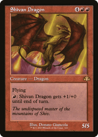 Shivan Dragon (Retro) [Dominaria Remastered] - POKÉ JEUX