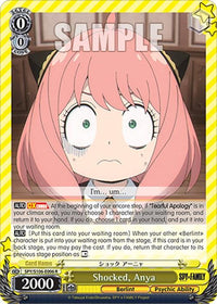 Shocked, Anya (SPY/S106-E006 R) [SPY x FAMILY] - POKÉ JEUX