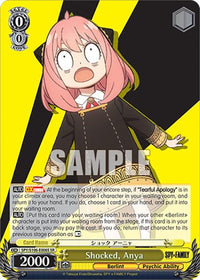 Shocked, Anya (SPY/S106-E006S SR) [SPY x FAMILY] - POKÉ JEUX