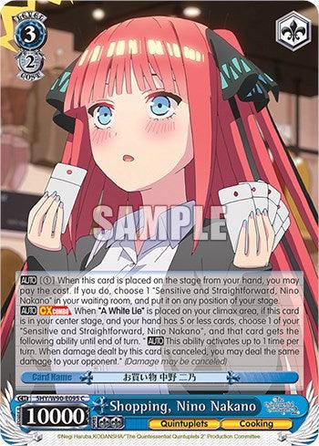 Shopping, Nino Nakano (5HY/W90-E095 C) [The Quintessential Quintuplets 2] - POKÉ JEUX