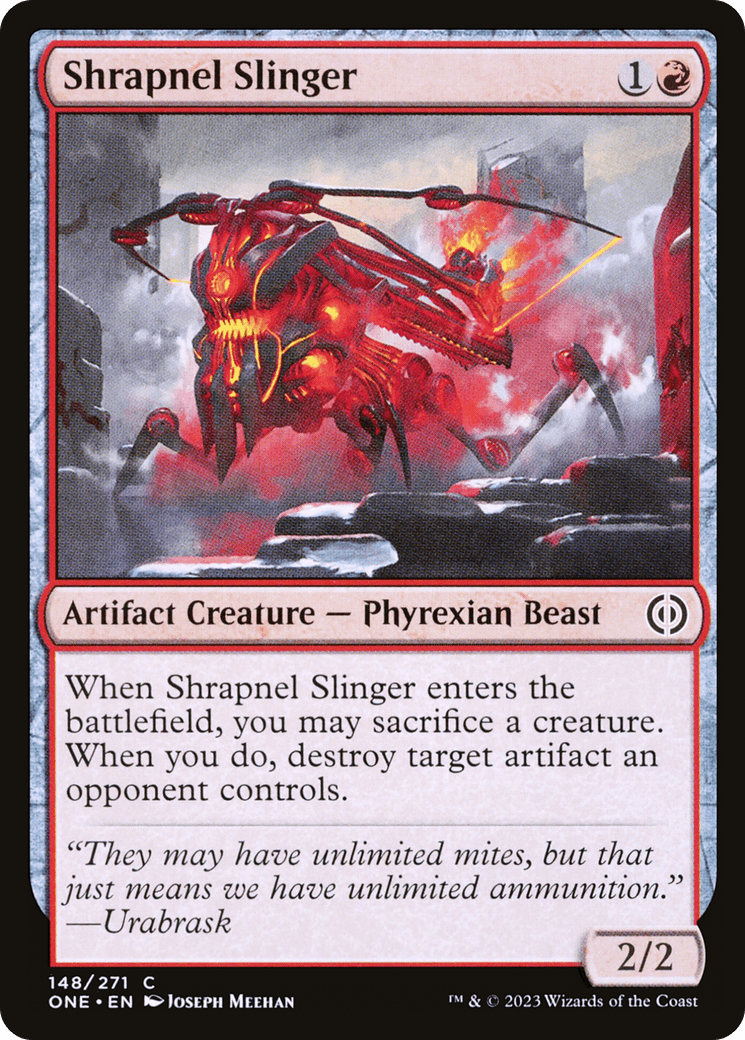 Shrapnel Slinger [Phyrexia: All Will Be One] - POKÉ JEUX