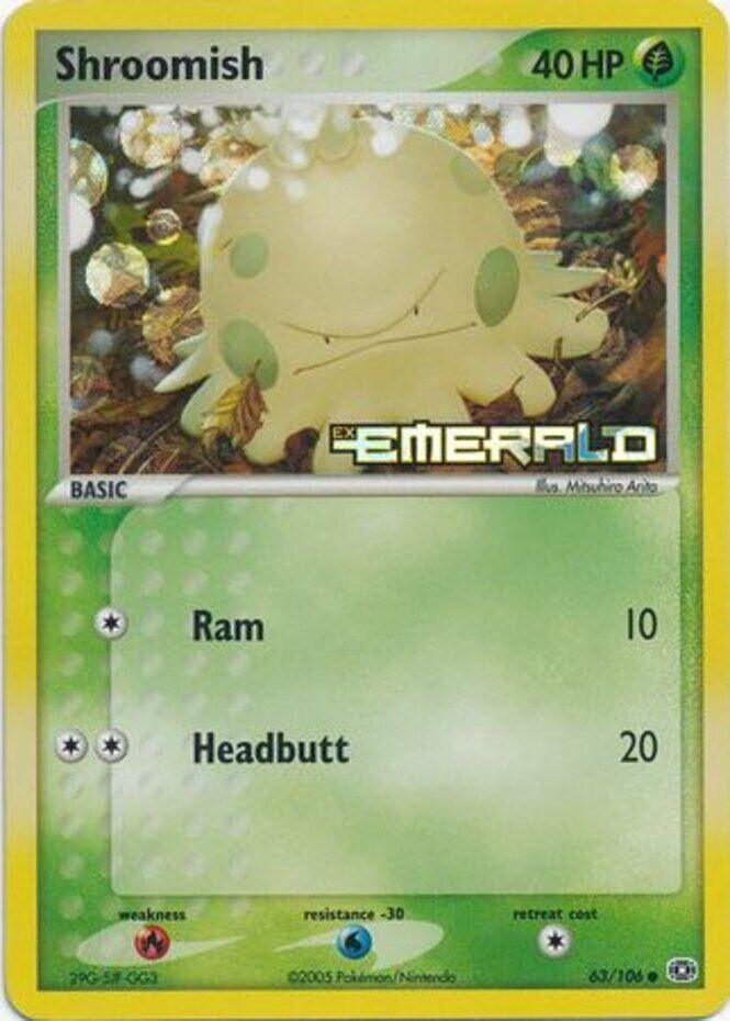 Shroomish (63/106) (Stamped) [EX: Emerald] - POKÉ JEUX