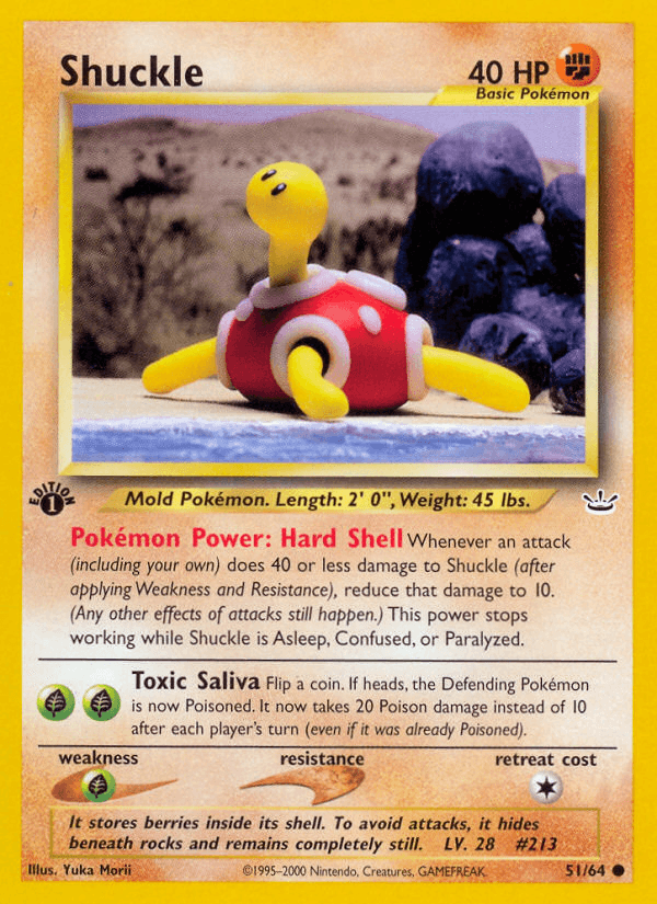 Shuckle (51/64) [Neo Revelation 1st Edition] - POKÉ JEUX