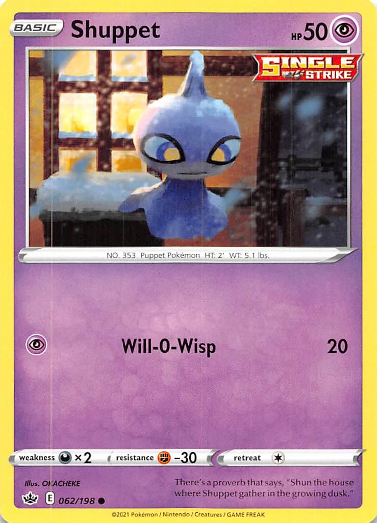 Shuppet (062/198) [Sword & Shield: Chilling Reign] - POKÉ JEUX