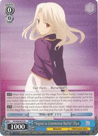 "Signal to Commence Battle" Illya (FS/S36-E073 R) [Fate/Stay Night [Unlimited Blade Works] Vol. II] - POKÉ JEUX