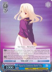 "Signal to Commence Battle" Illya (FS/S36-E073S SR) [Fate/Stay Night [Unlimited Blade Works] Vol. II] - POKÉ JEUX