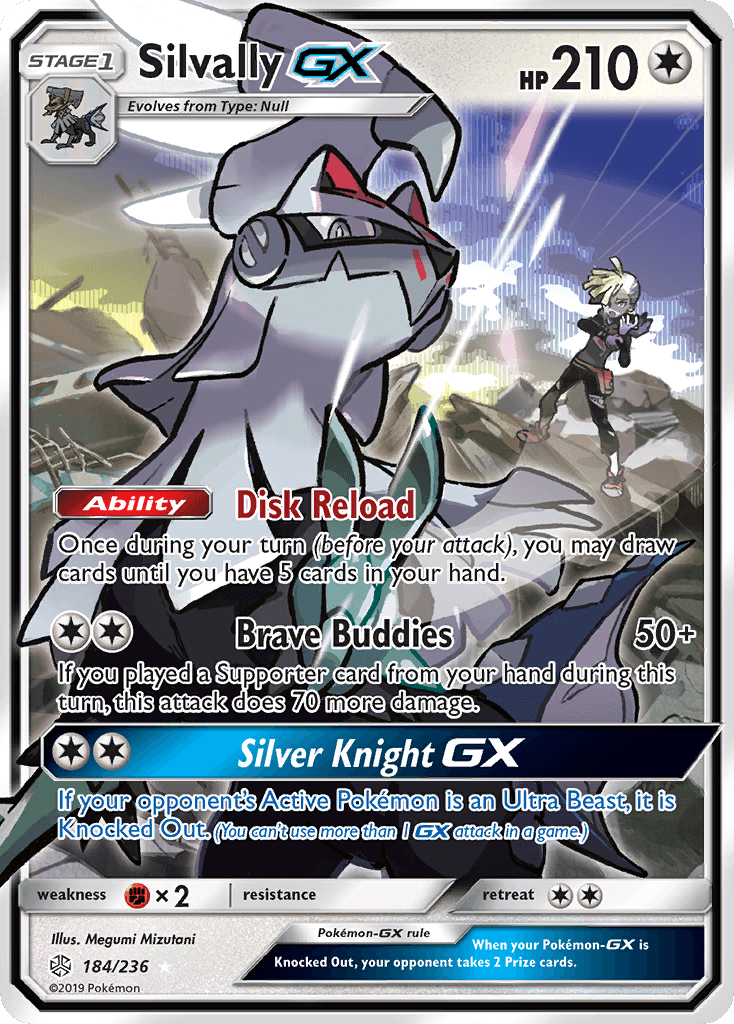 Silvally GX (184/236) [Sun & Moon: Cosmic Eclipse] - POKÉ JEUX