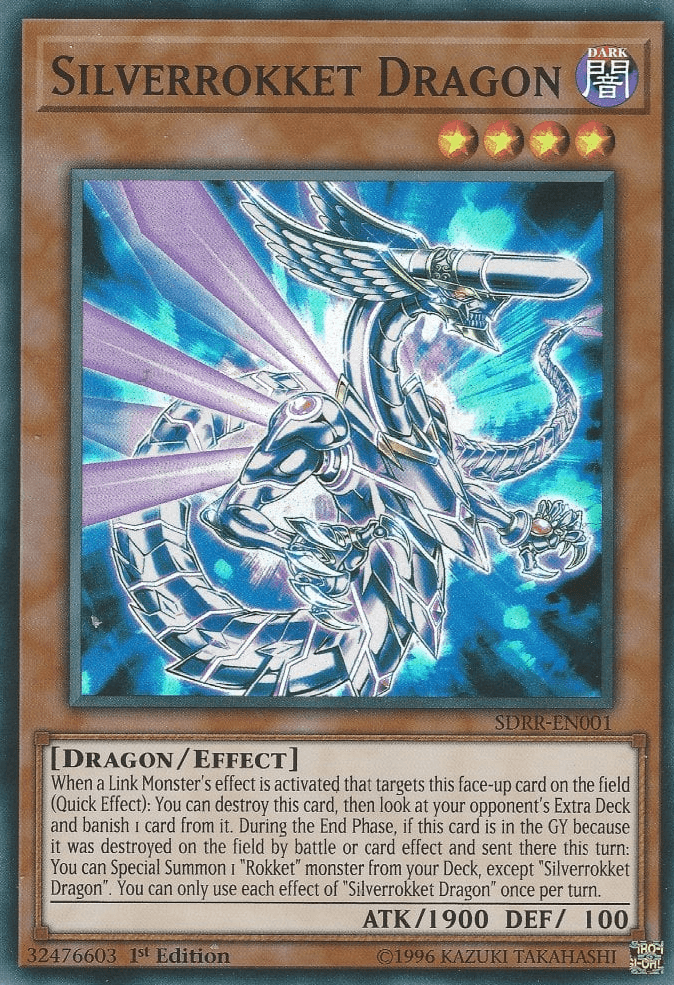 Silverrokket Dragon [SDRR-EN001] Super Rare - POKÉ JEUX