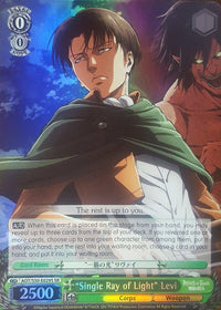 "Single Ray of Light" Levi (AOT/S50-E029S SR) [Attack on Titan Vol. 2] - POKÉ JEUX