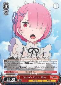 Sister's Crisis, Ram (RZ/S55-E029 R) [Re:ZERO Vol.2] - POKÉ JEUX