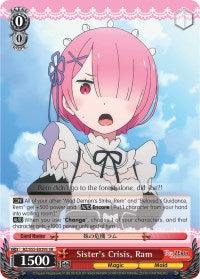 Sister's Crisis, Ram (RZ/S55-E029S SR) [Re:ZERO Vol.2] - POKÉ JEUX