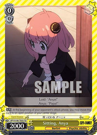 Sitting, Anya (SPY/S106-TE03 TD) [SPY x FAMILY] - POKÉ JEUX