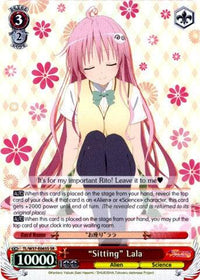 "Sitting" Lala (TL/W37-E063S SR) [To Loveru Darkness 2nd] - POKÉ JEUX