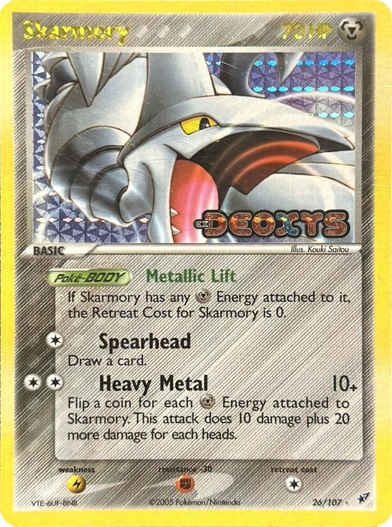 Skarmory (26/107) (Stamped) [EX: Deoxys] - POKÉ JEUX