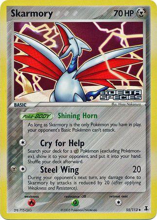 Skarmory (55/113) (Stamped) [EX: Delta Species] - POKÉ JEUX