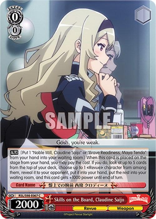 Skills on the Board, Claudine Saijo (RSL/S98-E067 C) [Revue Starlight The Movie] - POKÉ JEUX