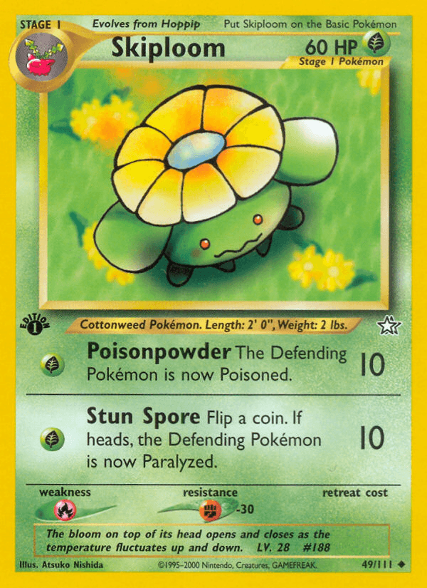 Skiploom (49/111) [Neo Genesis 1st Edition] - POKÉ JEUX