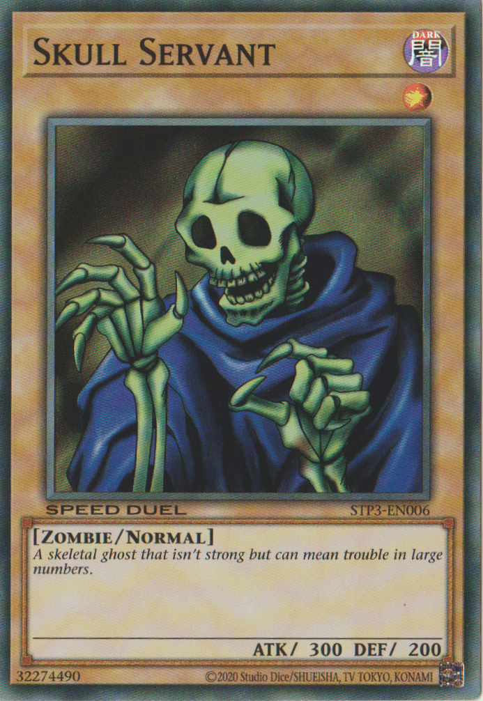 Skull Servant [STP3-EN006] Super Rare - POKÉ JEUX