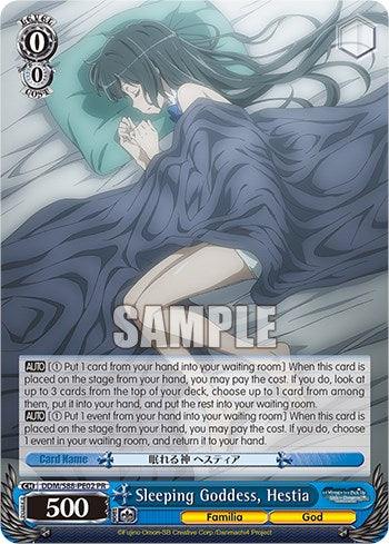 Sleeping Goddess, Hestia (DDM/S88-PE02 PR) [Is it Wrong to Try to Pick Up Girls in a Dungeon?] - POKÉ JEUX