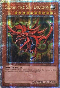 Slifer the Sky Dragon (25th Anniversary) [LC01-EN002] Quarter Century Secret Rare - POKÉ JEUX