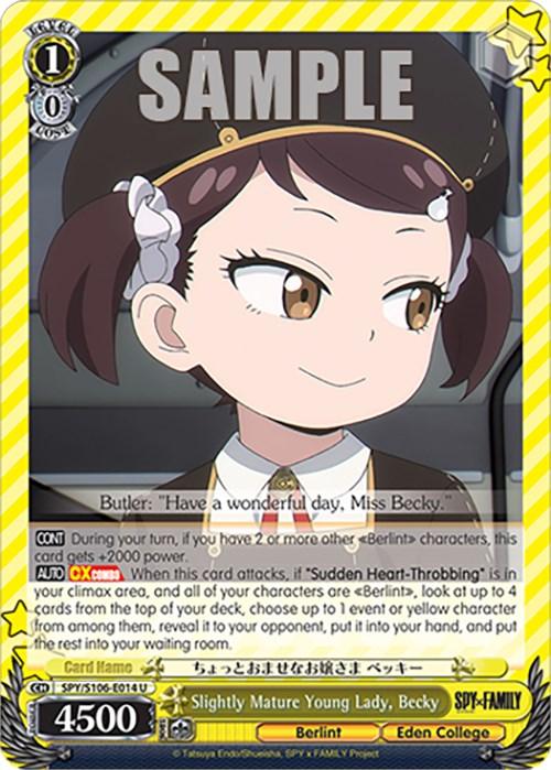 Slightly Mature Young Lady, Becky (SPY/S106-E014 U) [SPY x FAMILY] - POKÉ JEUX