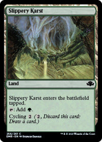 Slippery Karst [Dominaria Remastered] - POKÉ JEUX