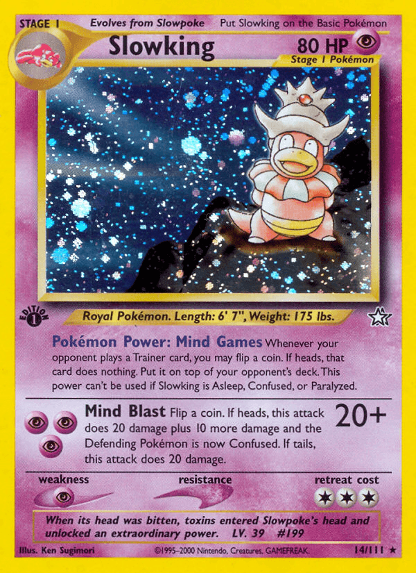 Slowking (14/111) [Neo Genesis 1st Edition] - POKÉ JEUX