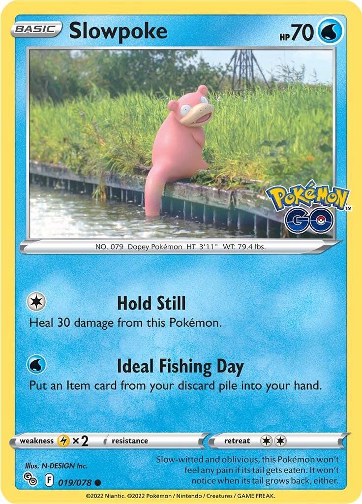 Slowpoke (019/078) [Pokémon GO] - POKÉ JEUX