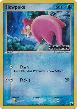 Slowpoke (83/113) (Stamped) [EX: Delta Species] - POKÉ JEUX