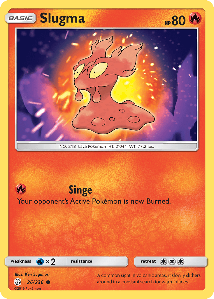 Slugma (26/236) [Sun & Moon: Cosmic Eclipse] - POKÉ JEUX