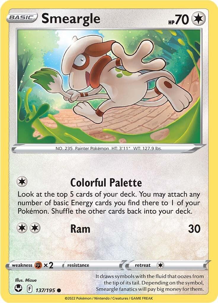 Smeargle (137/195) [Sword & Shield: Silver Tempest] - POKÉ JEUX