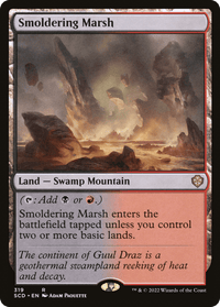 Smoldering Marsh [Starter Commander Decks] - POKÉ JEUX