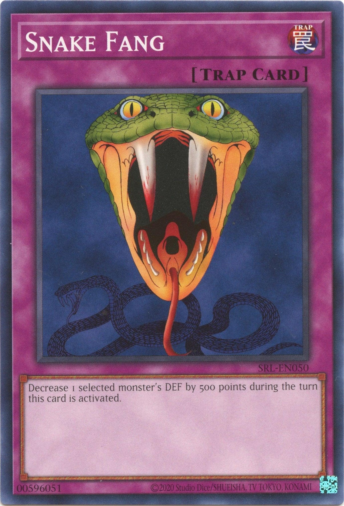 Snake Fang (25th Anniversary) [SRL-EN050] Common - POKÉ JEUX