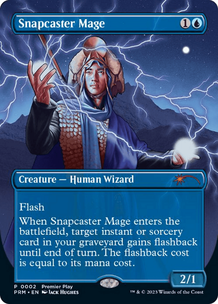 Snapcaster Mage (Borderless Alternate Art) [Regional Championship Qualifiers 2023] - POKÉ JEUX