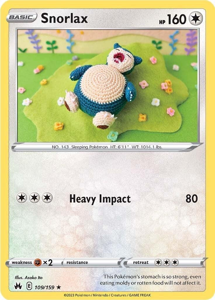 Snorlax (109/159) [Sword & Shield: Crown Zenith] - POKÉ JEUX