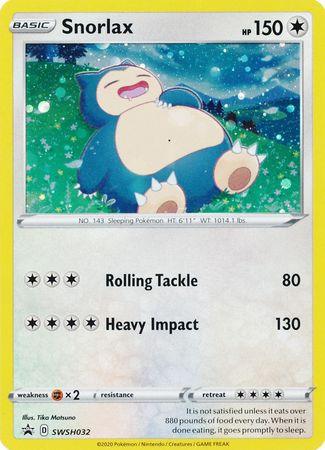 Snorlax (SWSH032) [Sword & Shield: Black Star Promos] - POKÉ JEUX