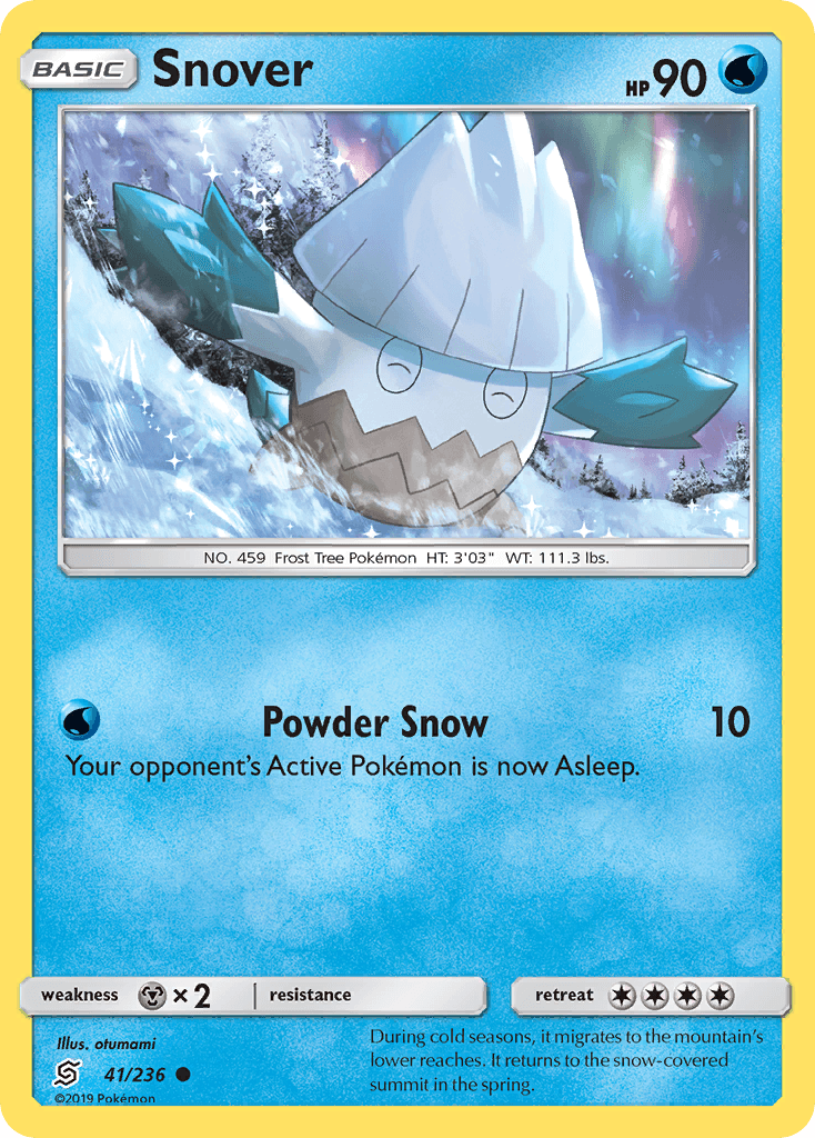 Snover (41/236) [Sun & Moon: Unified Minds] - POKÉ JEUX