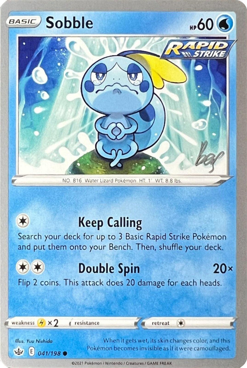 Sobble (041/198) (Cheryl Again - Sebastian Lashmet) [World Championships 2022] - POKÉ JEUX