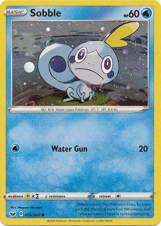 Sobble (054/202) (Cosmos Holo) [Sword & Shield: Base Set] - POKÉ JEUX