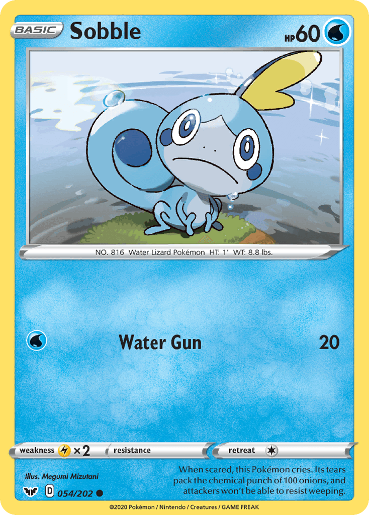 Sobble (054/202) [Sword & Shield: Base Set] - POKÉ JEUX