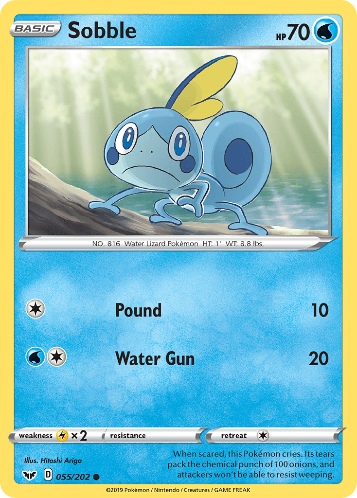 Sobble (055/202) [Sword & Shield: Base Set] - POKÉ JEUX