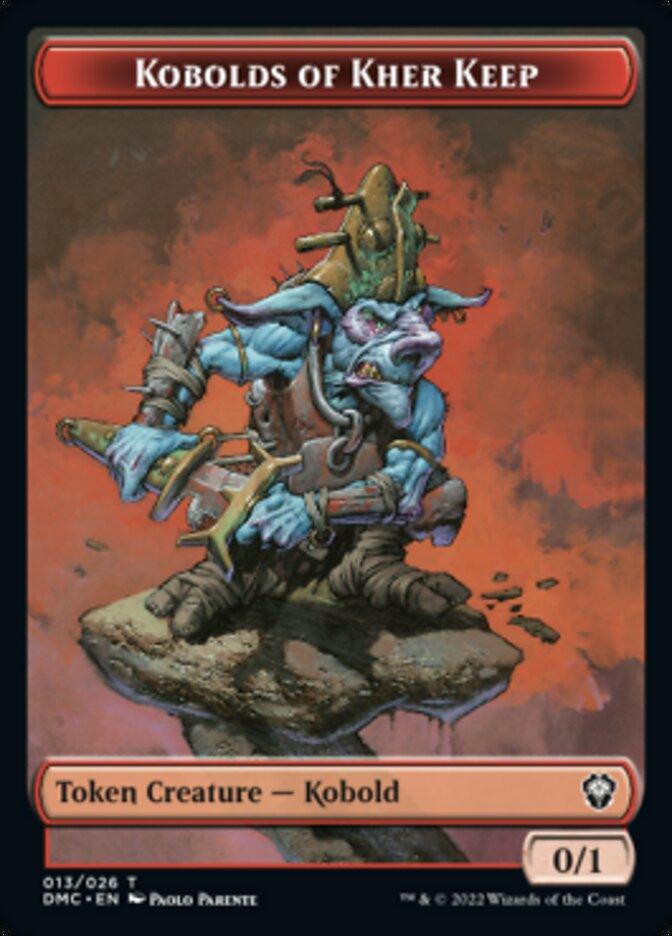 Soldier // Kobolds of Kher Keep Double-Sided Token [Dominaria United Tokens] - POKÉ JEUX