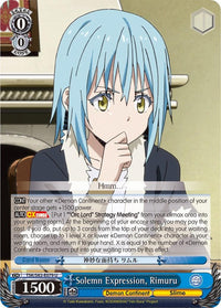 Solemn Expression, Rimuru (TSK/S82-E079 U) [That Time I Got Reincarnated as a Slime Vol.2] - POKÉ JEUX