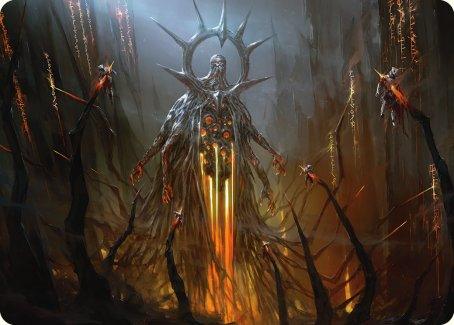 Solphim, Mayhem Dominus Art Card [Phyrexia: All Will Be One Art Series] - POKÉ JEUX